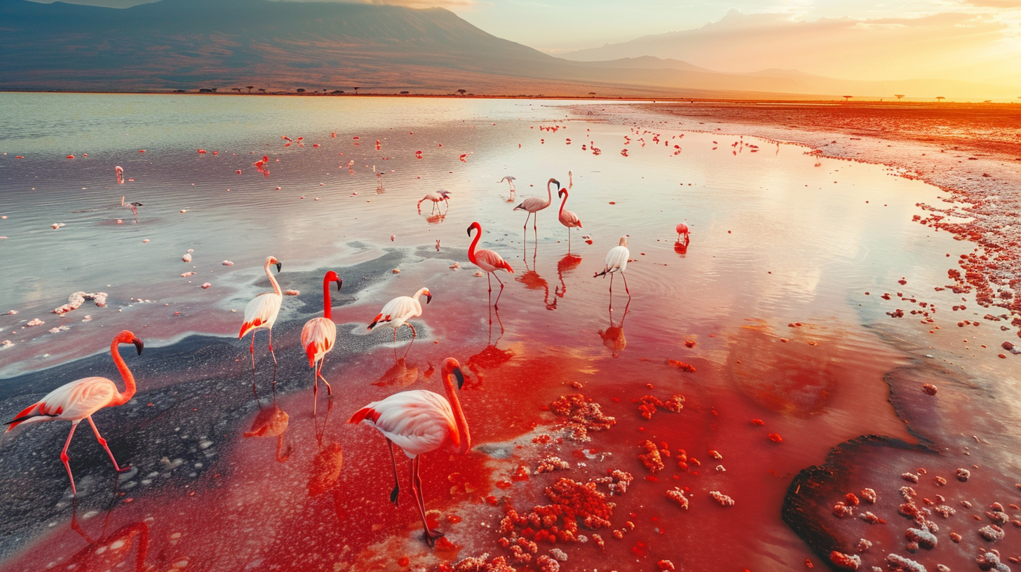 Tanzania's Lake Natron Turns Animals into Stone Statues