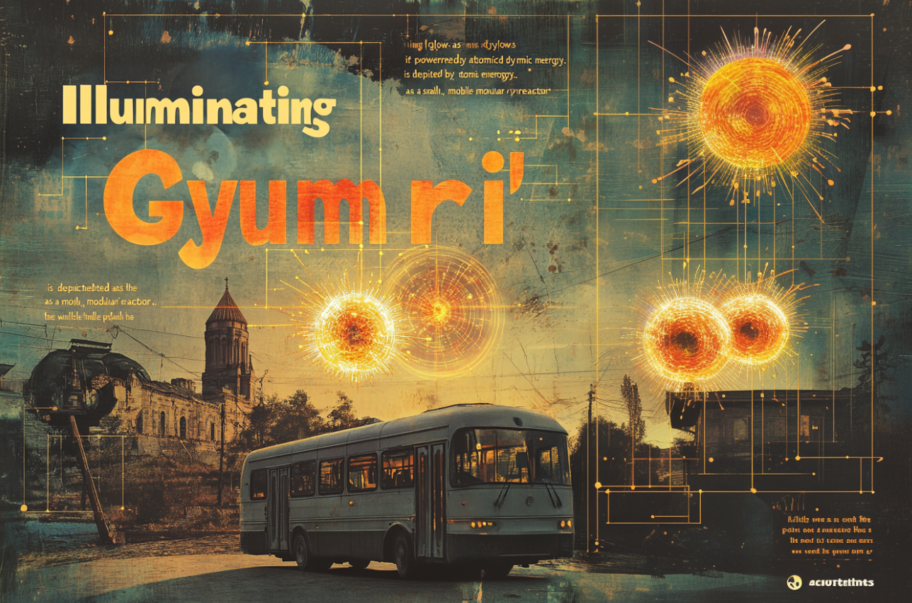 "The 'Atomic Bus' and 'Artificial Mini Sun' Illuminating Gyumri: A New Era of Nuclear Energy
