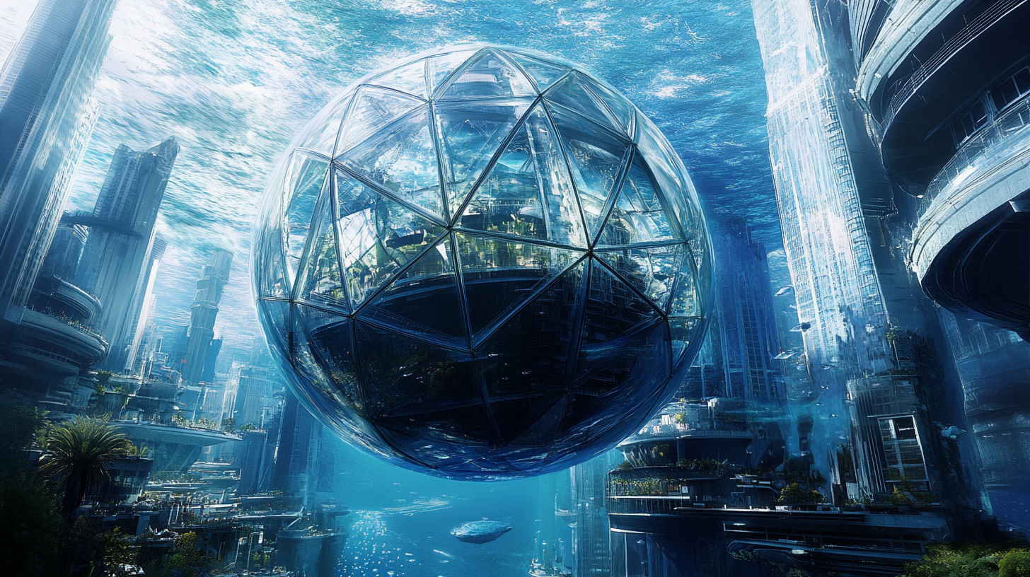 OCEAN SPIRAL: The Future City Will Be Built on the Ocean Floor