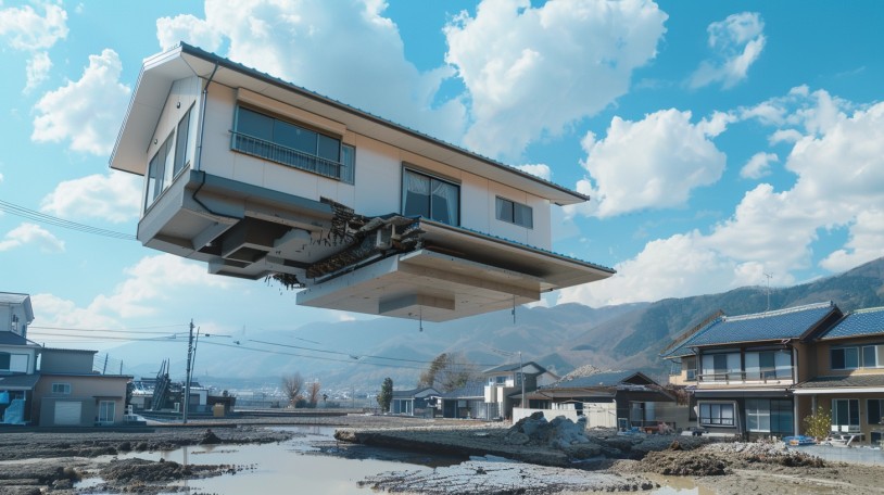 Air Danshin Develops System That Levitates Houses
During Earthquakes